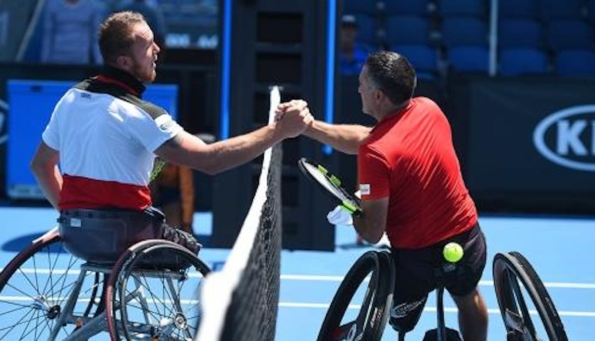 #AusOpen (10) : Houdet domine Peifer | Fédération française de tennis