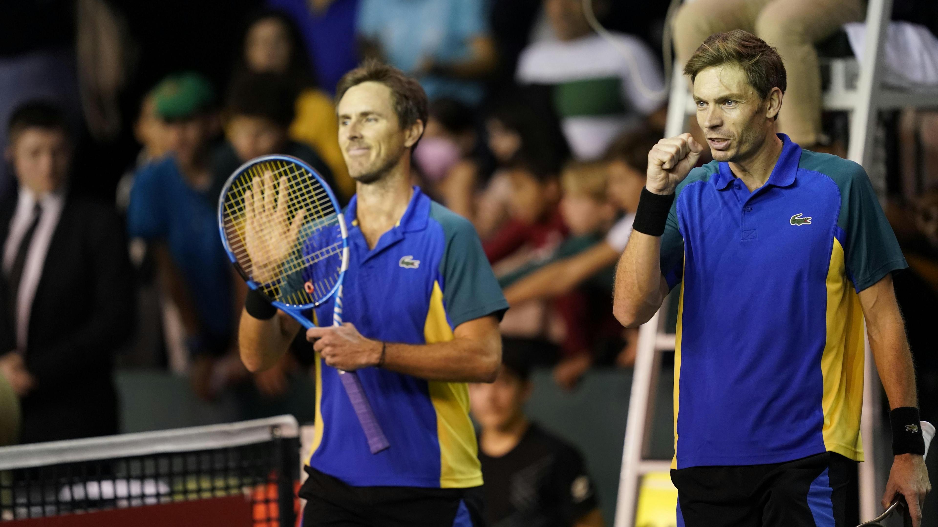 Le duo français a de l'ambition dans ce Rolex Paris Masters.