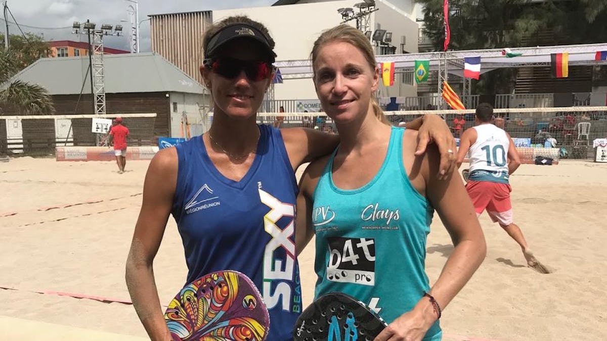 Beach Tennis : Magali Garnier double à la Réunion | Fédération française de tennis