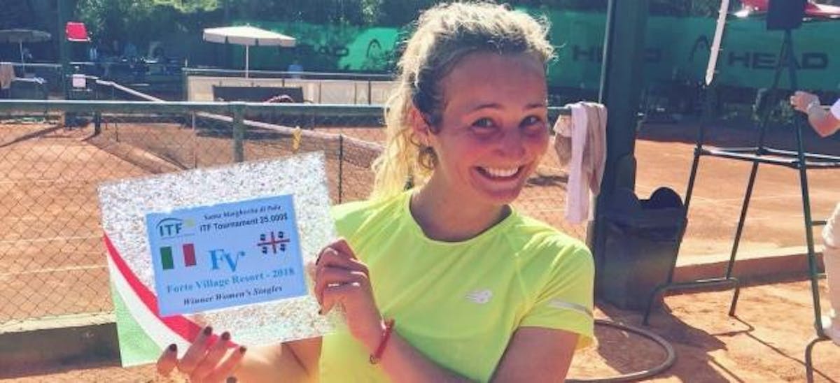 Manon Arcangioli : &quot;Jouer la Fed Cup serait un rêve&quot; | Fédération française de tennis