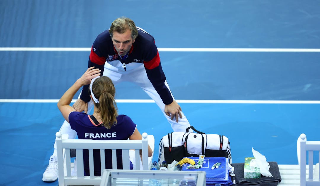 Les réactions de l'équipe de France de Billie Jean King Cup : "Alizé a été exemplaire" | Fédération française de tennis