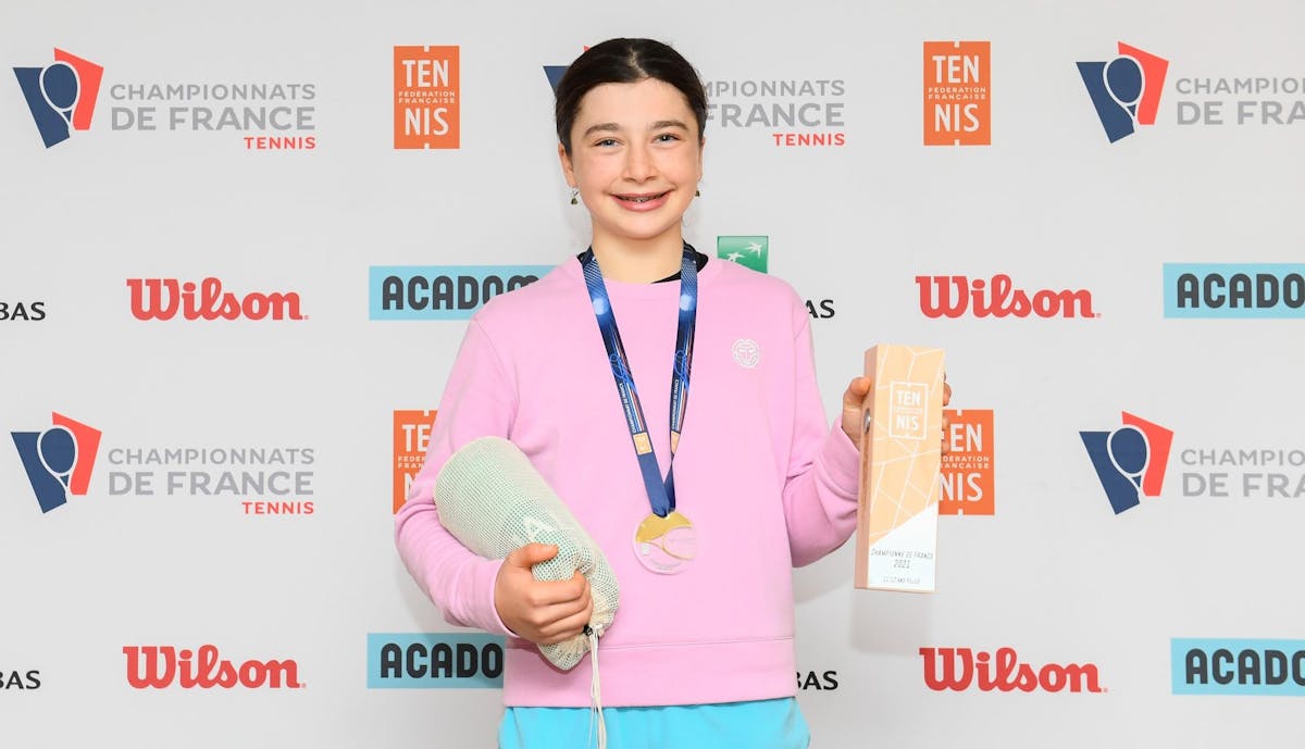 11/12 ans filles : Laura Valentine Pop, Normande gagnante | Fédération française de tennis