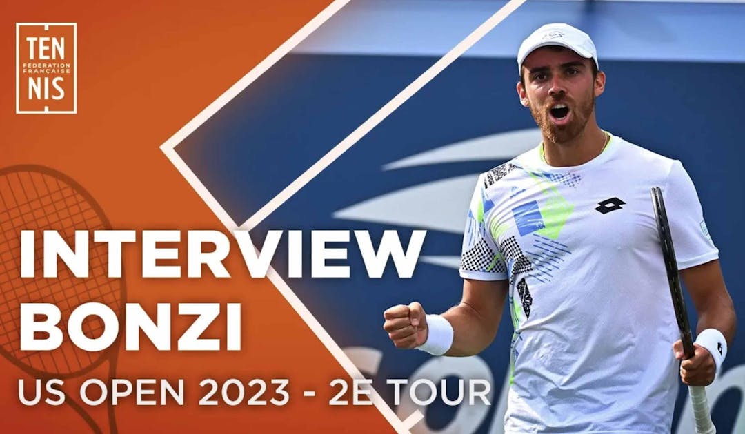 La réaction de Benjamin Bonzi après sa victoire au 2e tour | Fédération française de tennis