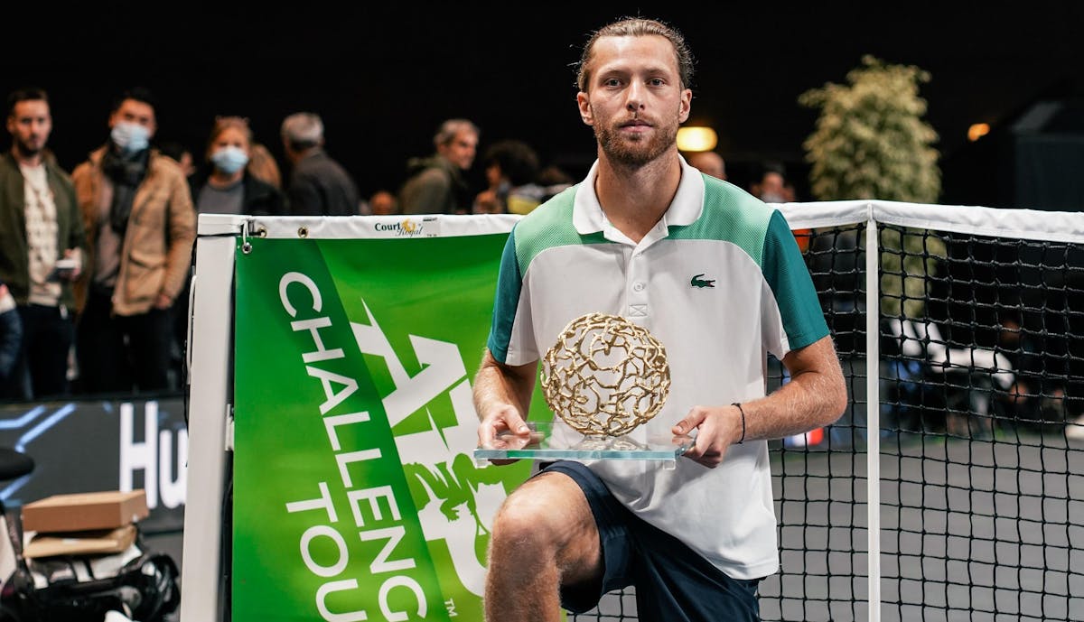 Hugo Grenier triomphe sur ses terres au Challenger de Roanne | Fédération française de tennis
