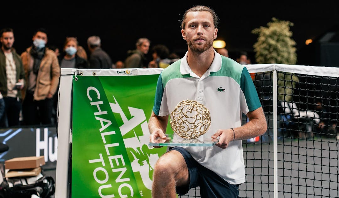 Hugo Grenier triomphe sur ses terres au Challenger de Roanne | Fédération française de tennis