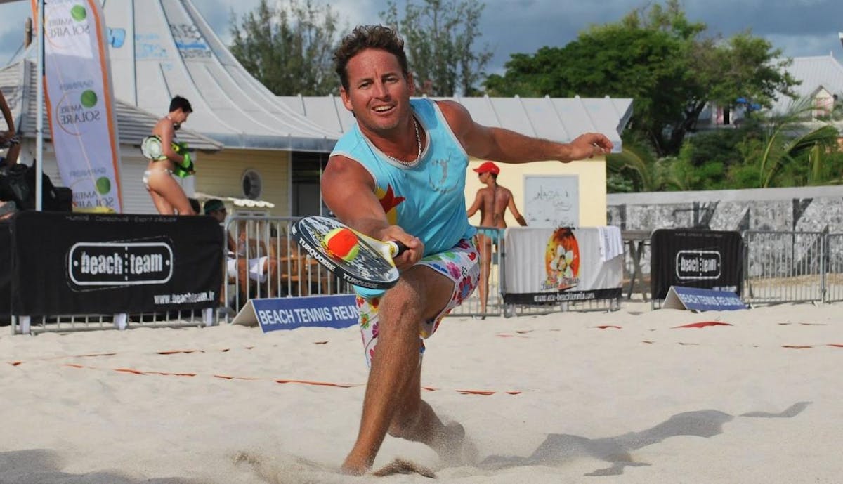 Yankell Clavery, pionnier parmi les pionniers du beach tennis | Fédération française de tennis