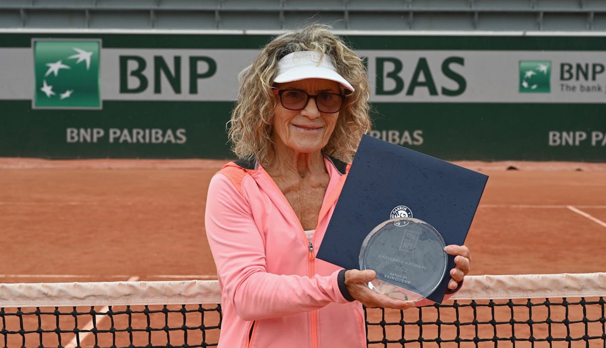 Challenge National 80 ans dames : Caillard récidive | Fédération française de tennis