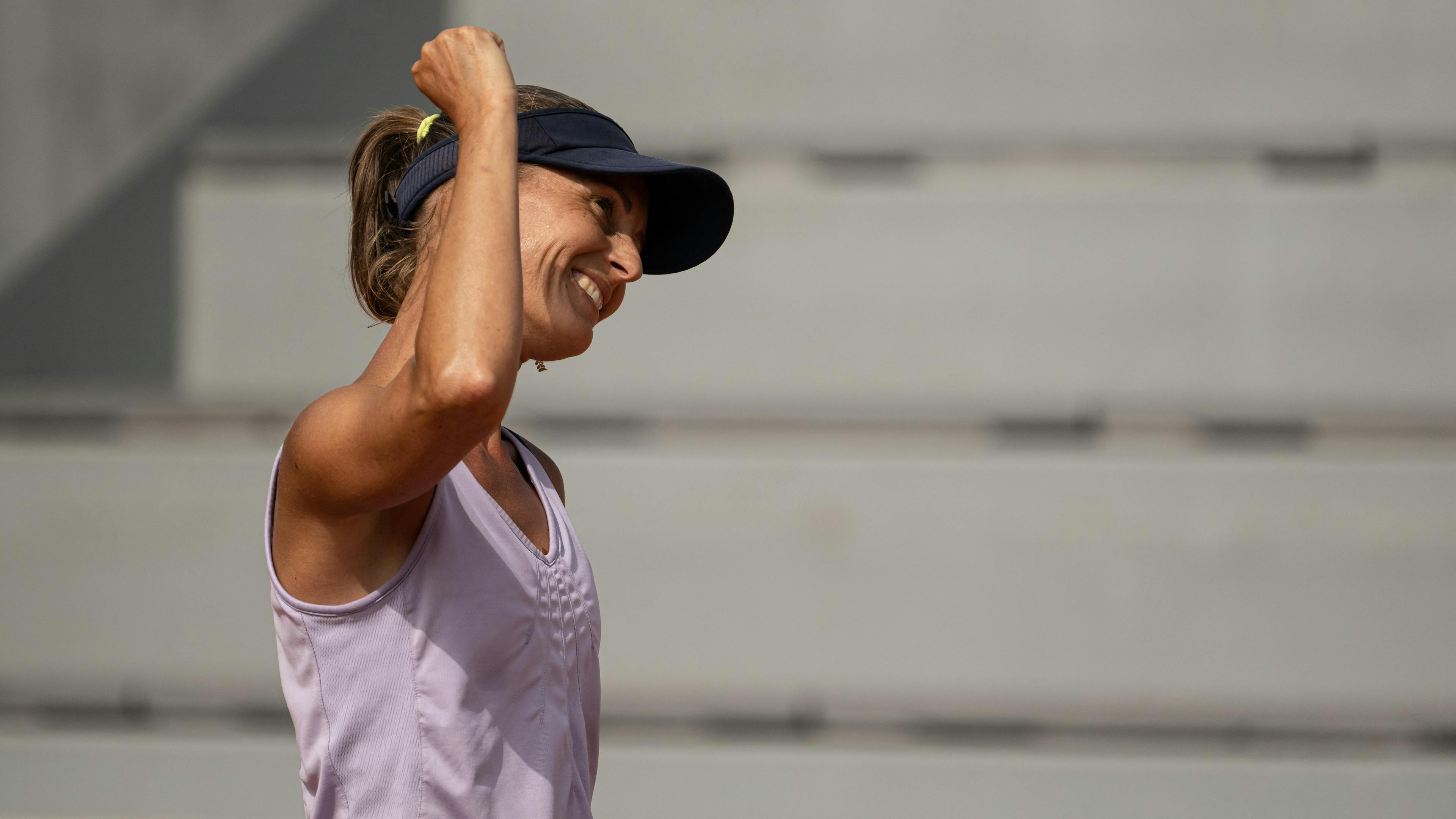 L'instant de la victoire pour Christelle !