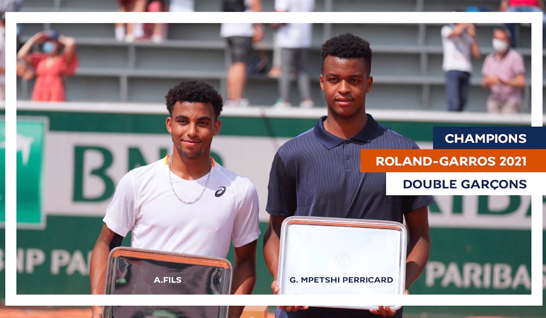 Juniors : Arthur et "Gio", un double tout en haut | Fédération française de tennis