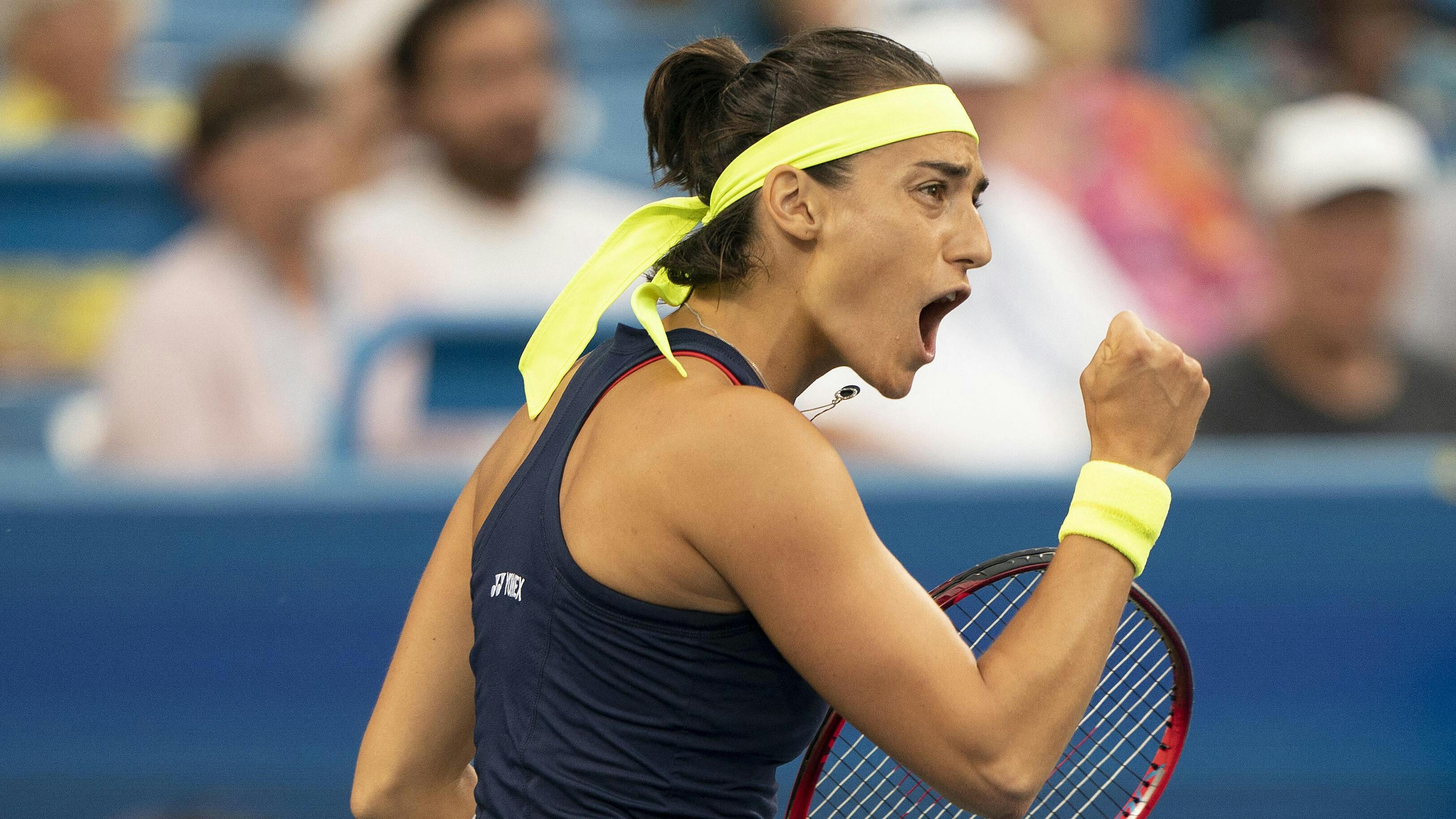 Caroline Garcia a été plutôt bien servie par le sort.