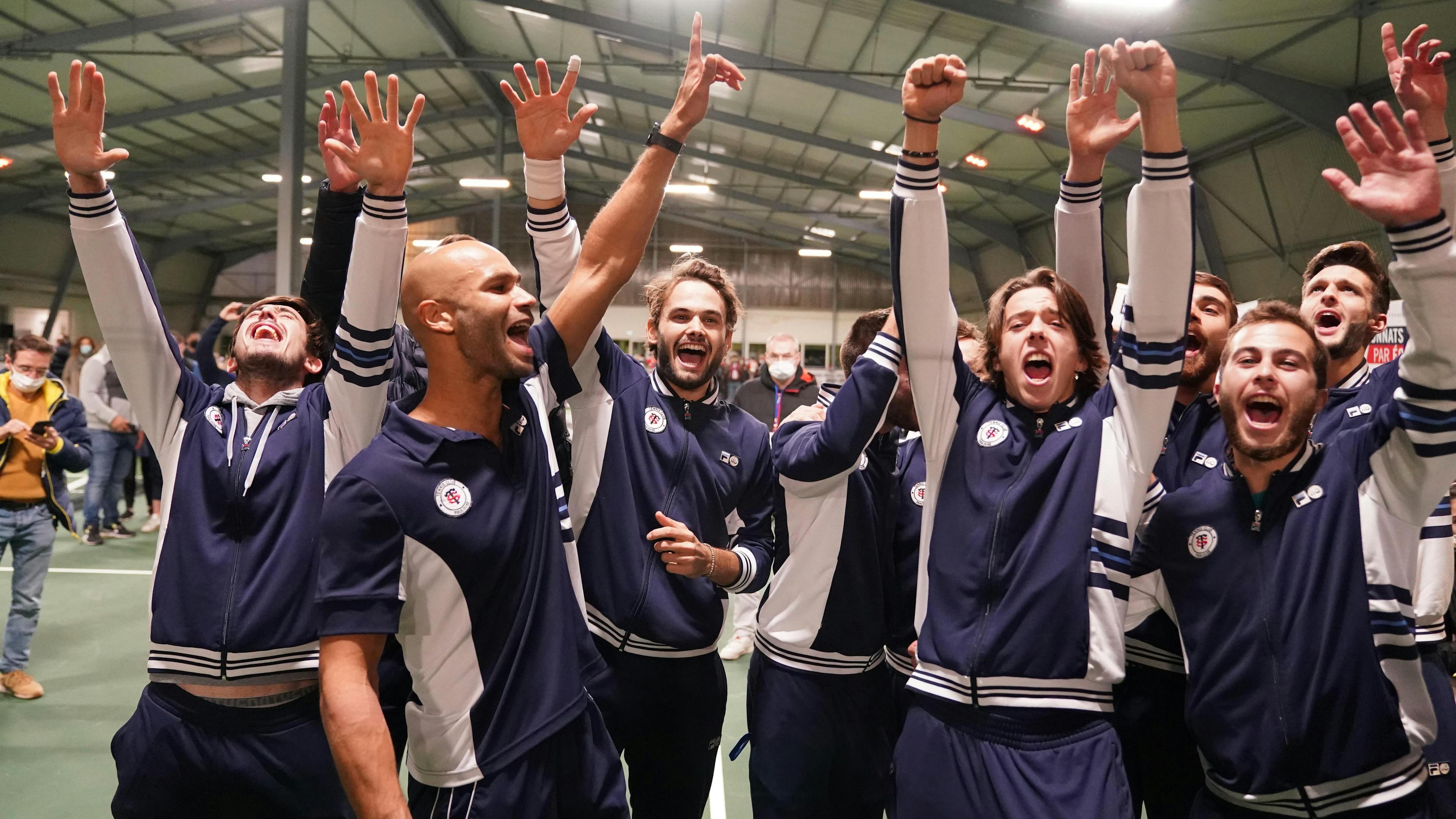 Le groupe toulousain uni lors de la victoire en Pro A l'an passé.