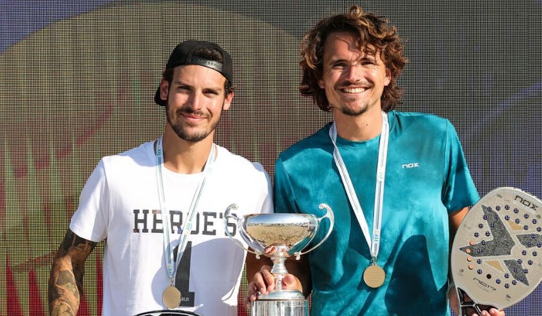 Beach tennis : Nicolas Gianotti champion du monde avec l'Italien Mattia Spoto | Fédération française de tennis