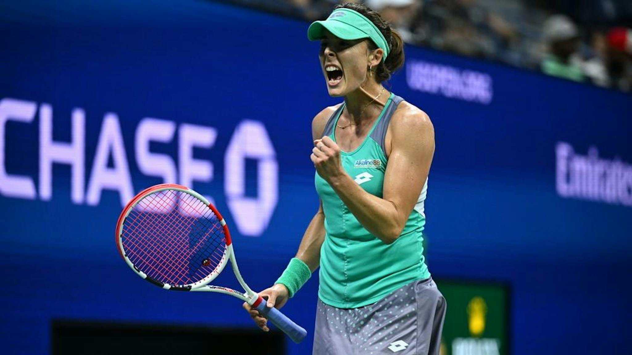 Alize Cornet au troisième tour de l'US Open en 2022