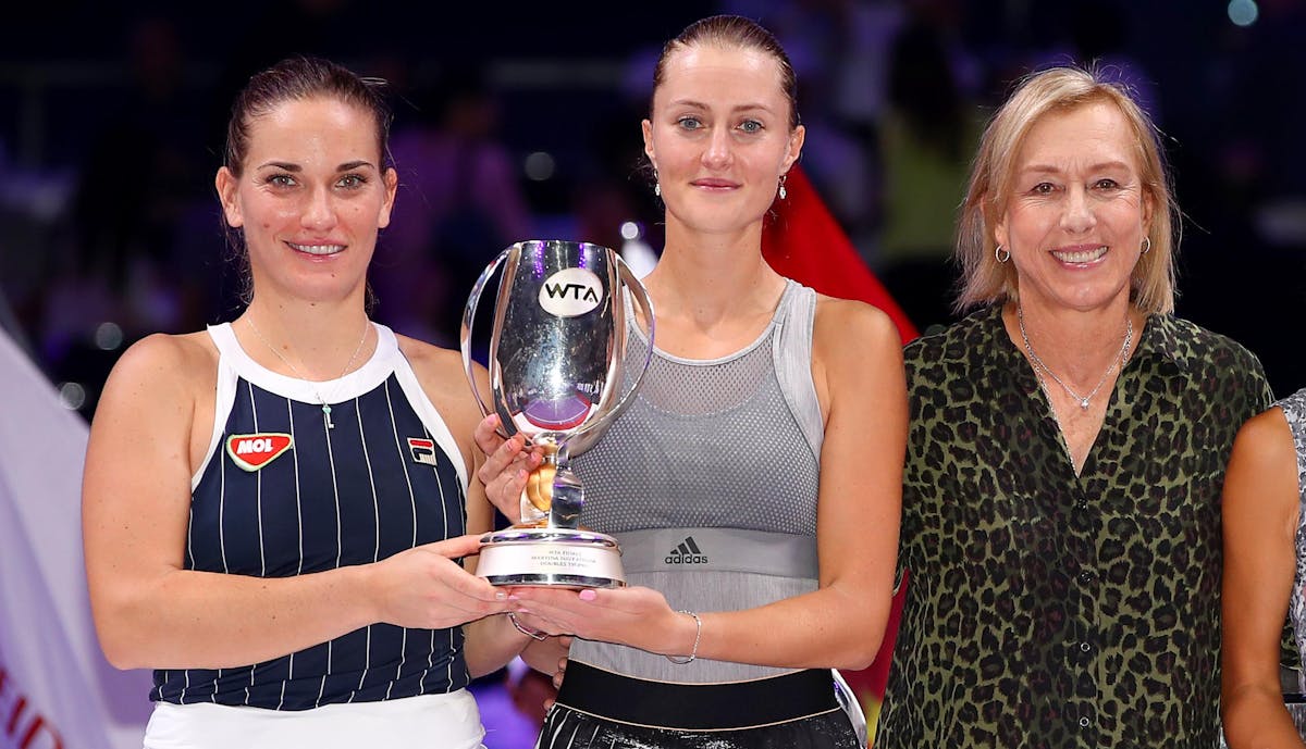 Masters WTA : le doublé pour Mladenovic/Babos | Fédération française de tennis