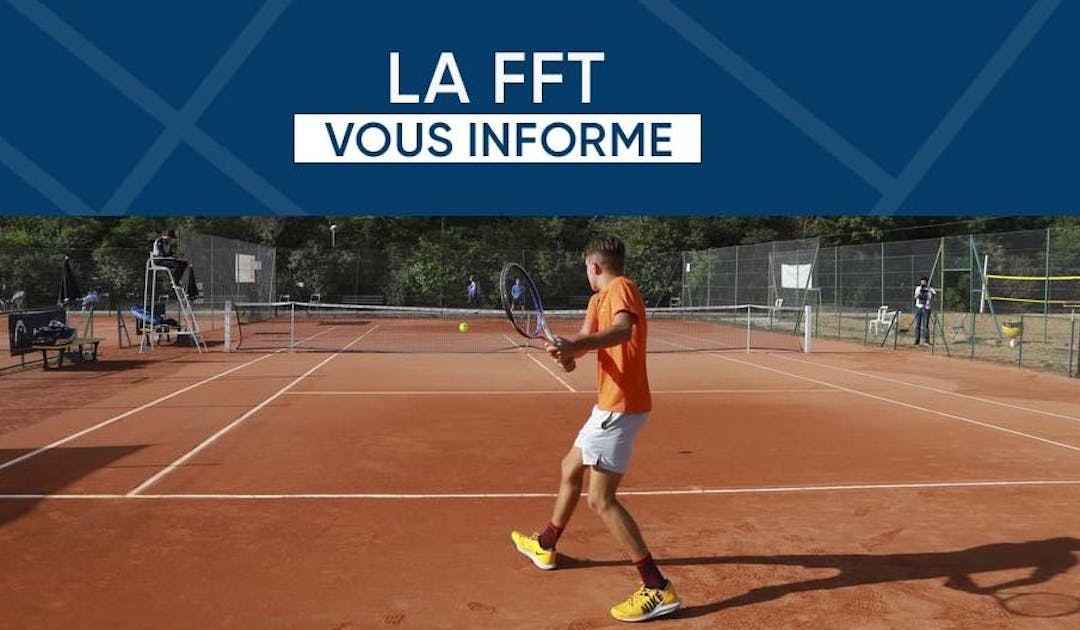 Classement mensuel du tennis suspendu | Fédération française de tennis