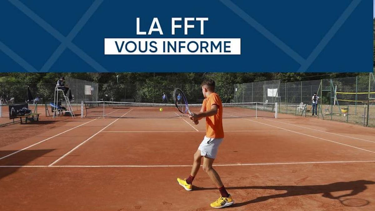 Classement mensuel du tennis suspendu | Fédération française de tennis