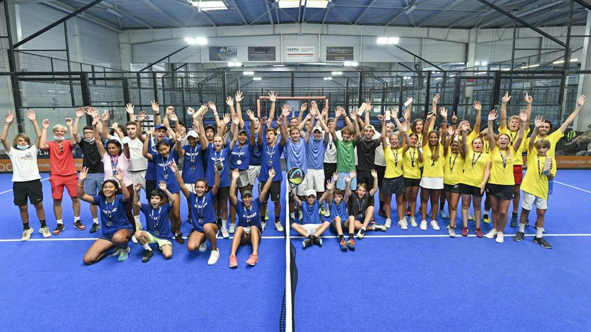 Une grande fête du padel pour les jeunes.