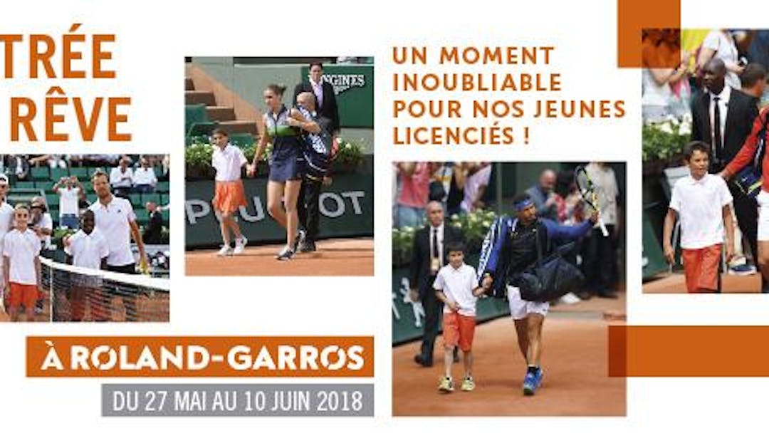 Entrée de rêve : au tour de Roland-Garros ! | Fédération française de tennis