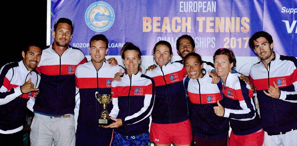 Beach Tennis: les Bleus sur le podium européen | Fédération française de tennis