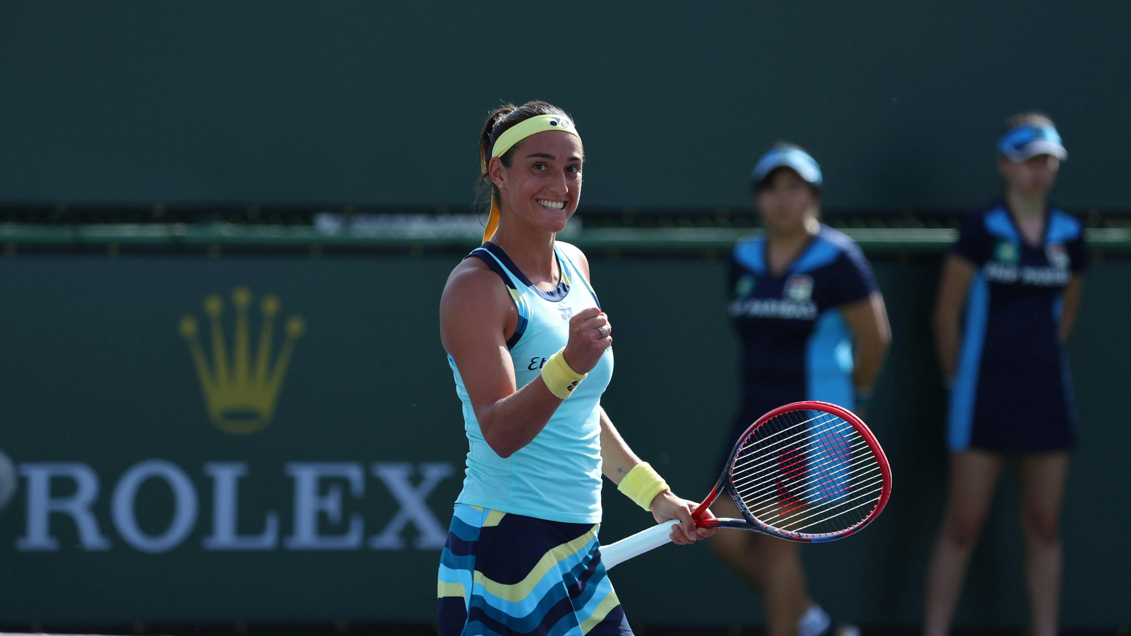 Caroline Garcia a réussi son entrée à Indian Wells.