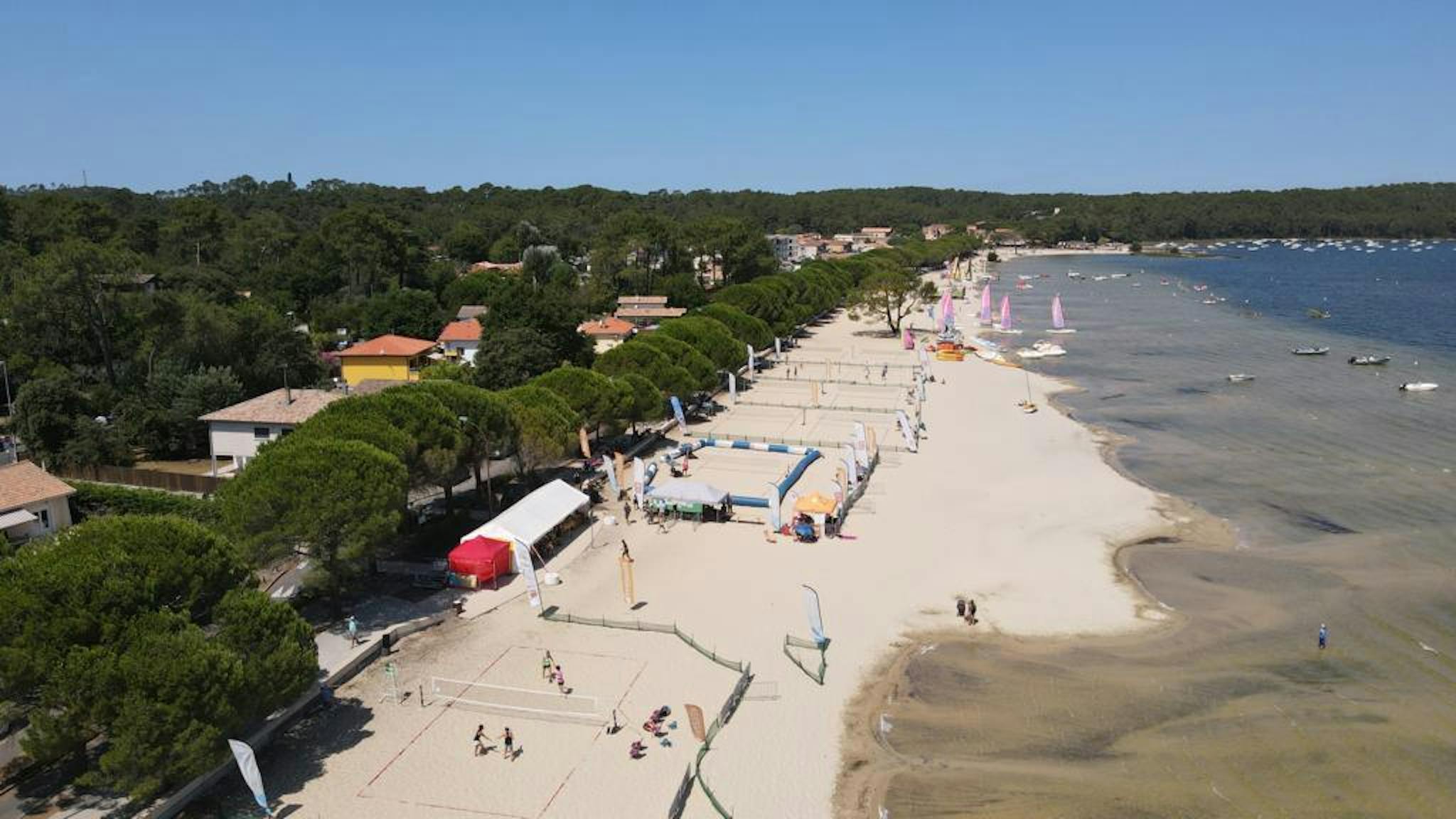 Le beach tennis a "un formidable impact".