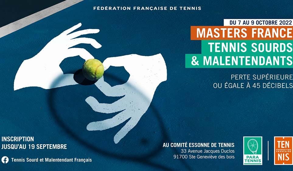 Masters France Tennis Sourds et Malentendants, deuxième édition | Fédération française de tennis