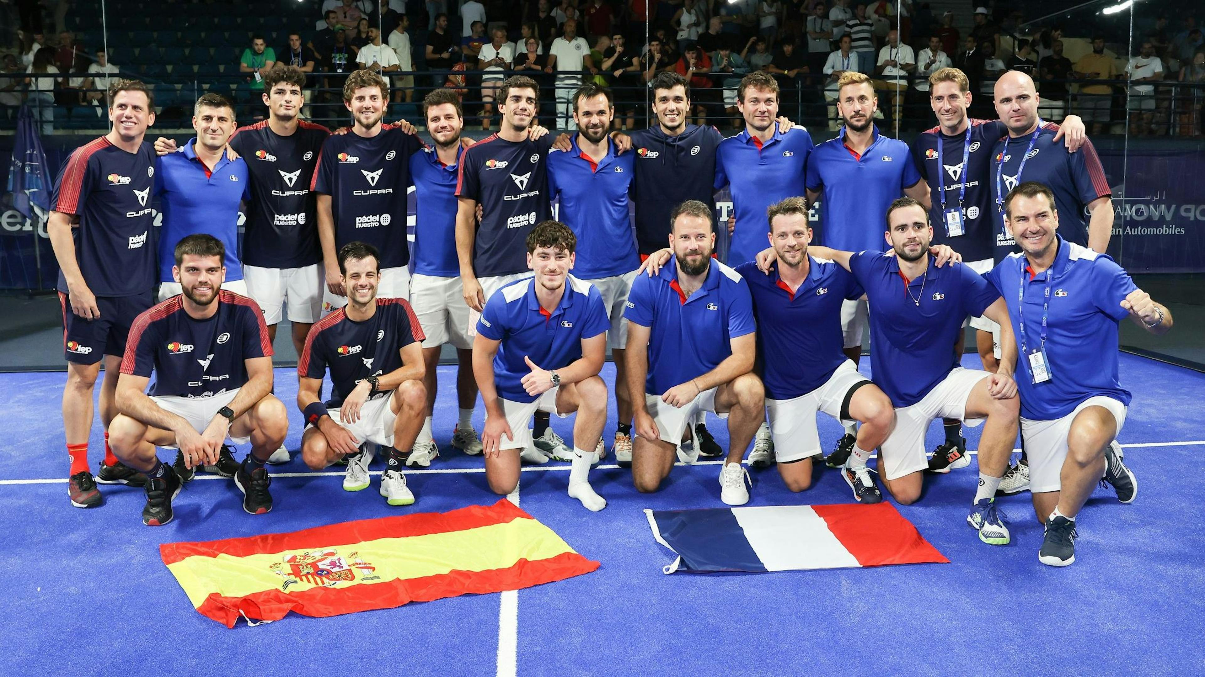 La grande famille du padel.