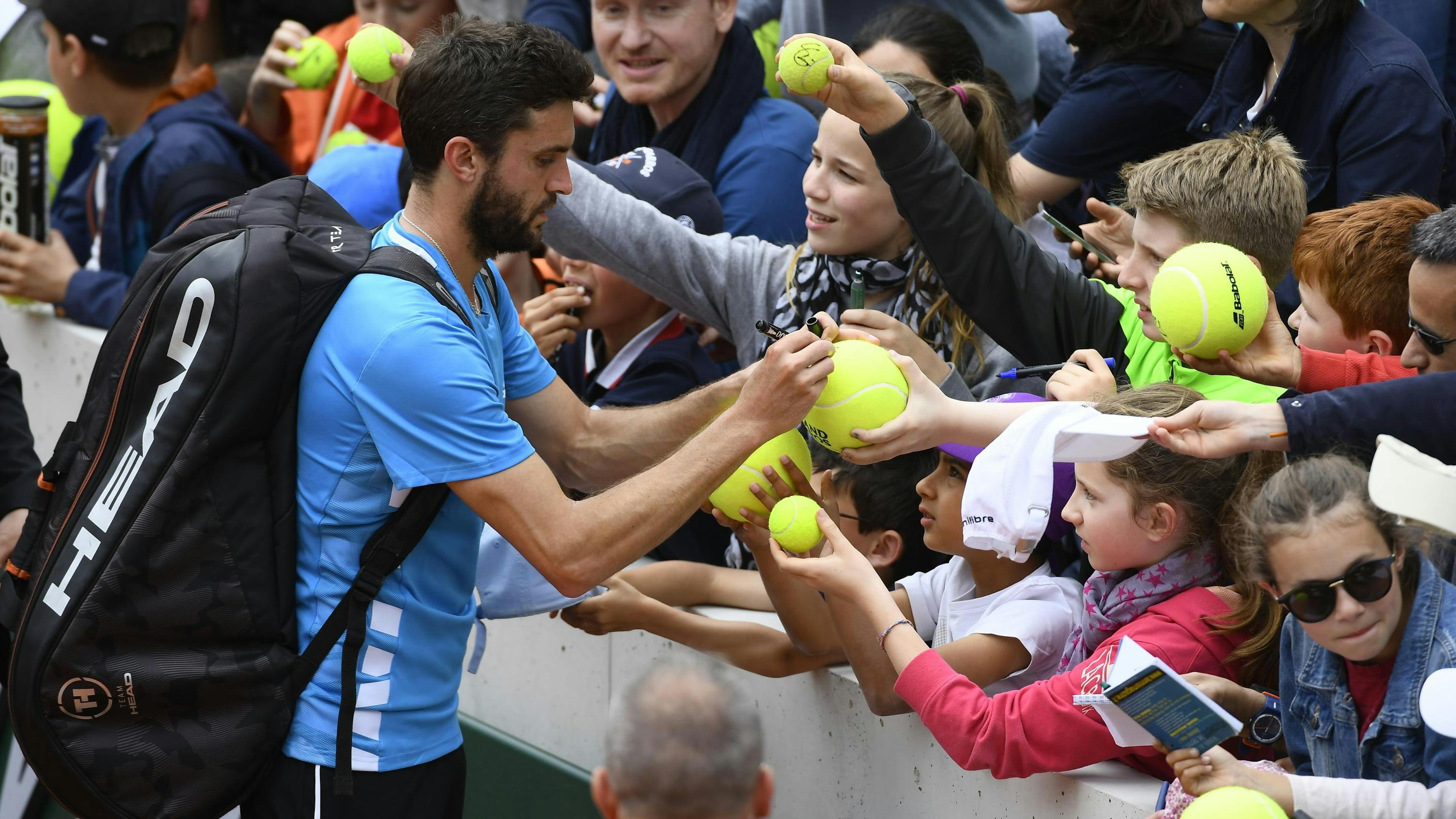 Gilles Simon, après sa victoire.