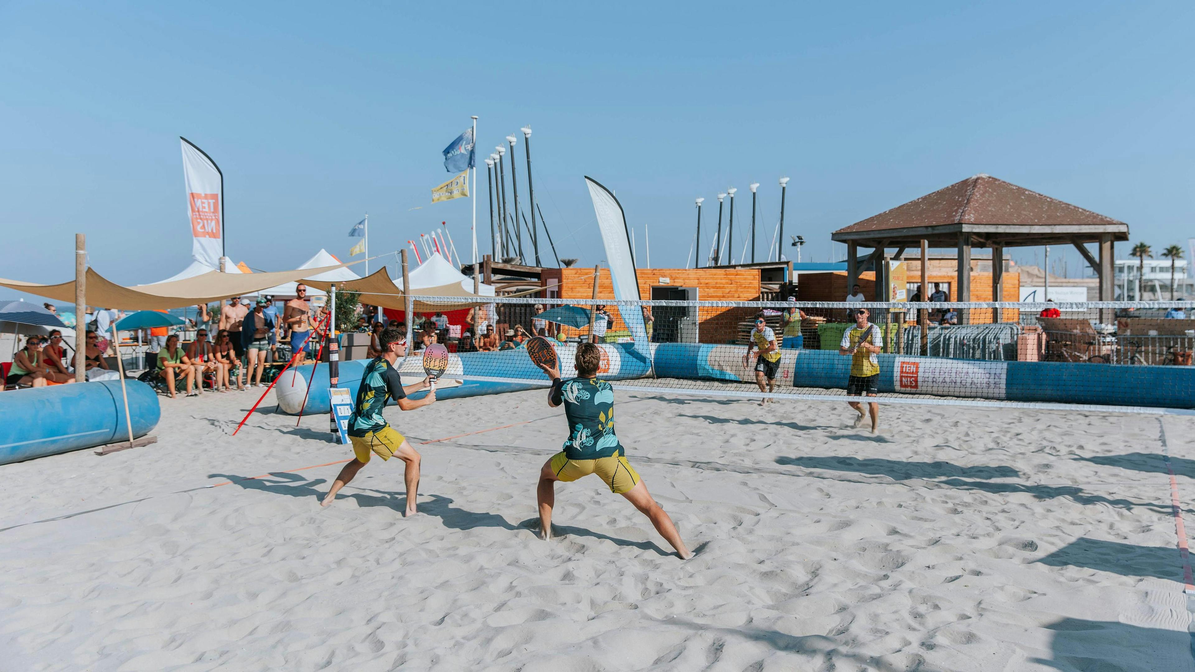 Compétitions, festivités, la 2e étape du Summer Beach Tennis Tour a été une réussite !