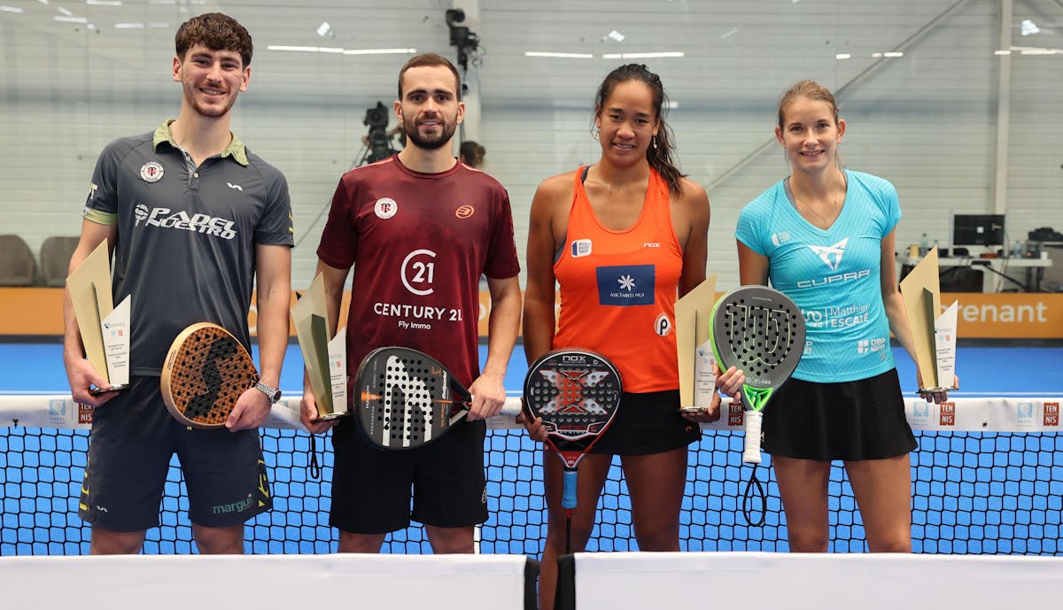 Collombon/Godallier et Blanqué/Leygue titrés | Fédération française de tennis