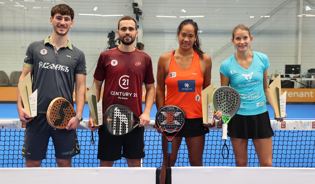 Collombon/Godallier et Blanqué/Leygue titrés | Fédération française de tennis