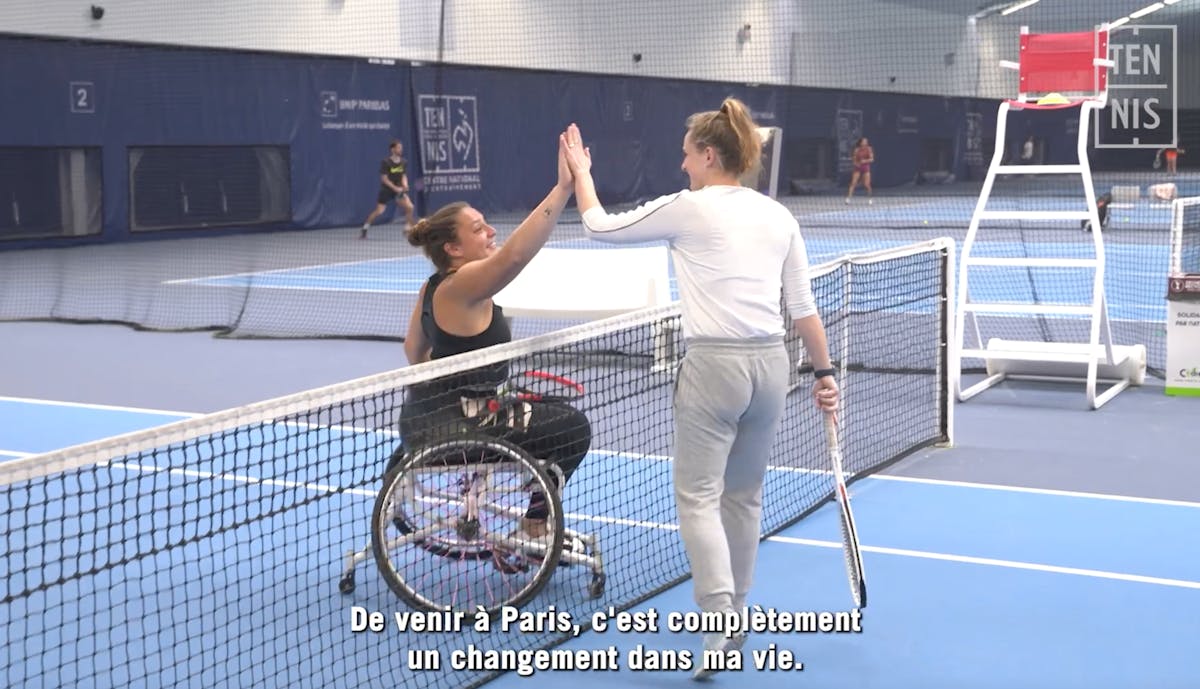 Un fauteuil pour tous : la nouvelle vie de Zoé Maras | Fédération française de tennis