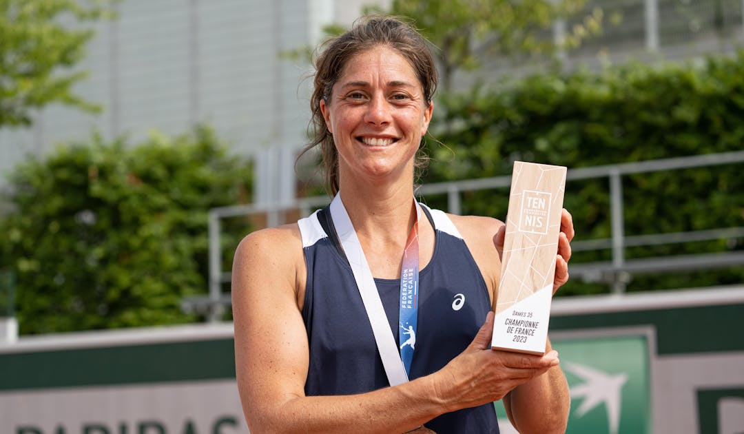 35 ans dames : Delobelle, le beau quadruplé | Fédération française de tennis
