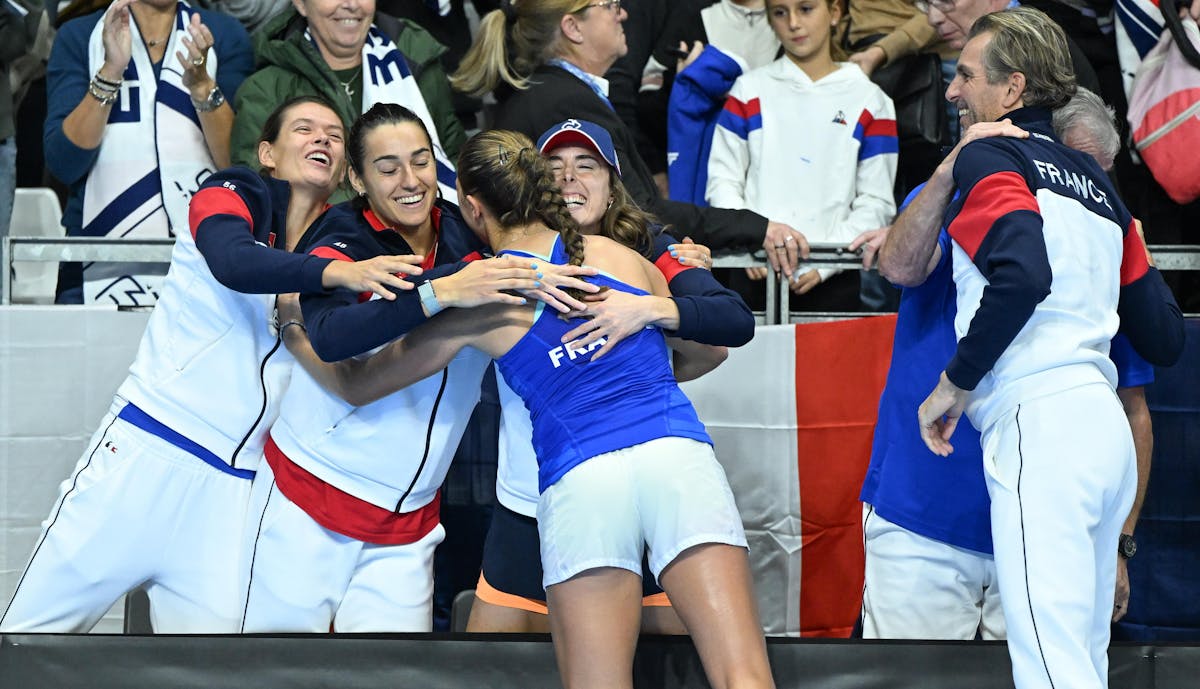 Alizé Cornet et Diane Parry placent la France en tête 2-0 | Fédération française de tennis