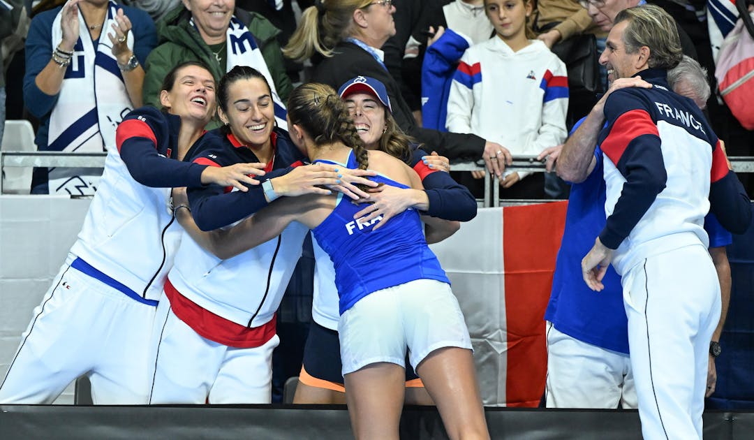 Alizé Cornet et Diane Parry placent la France en tête 2-0 | Fédération française de tennis