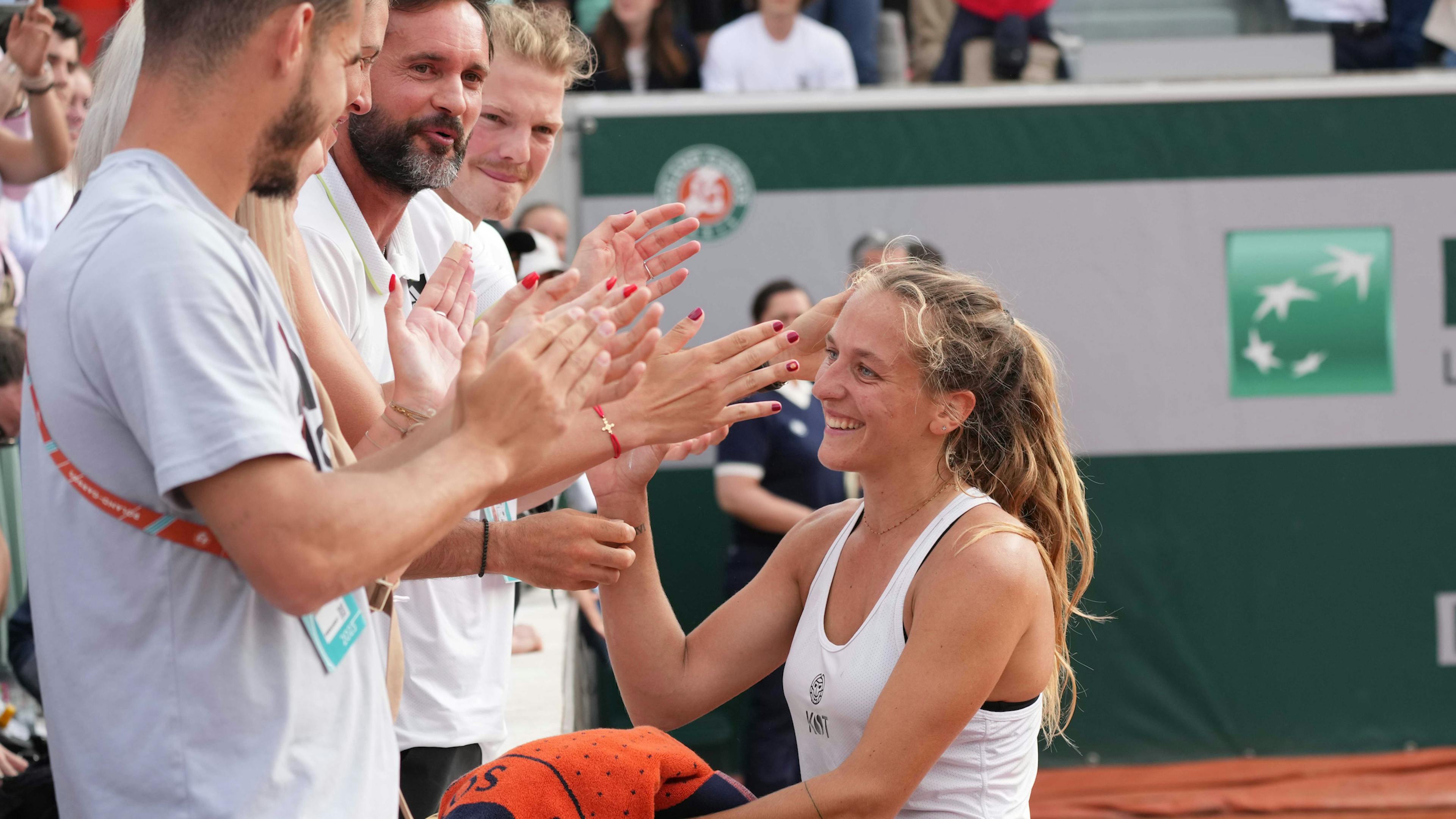 Margaux Rouvroy a célébré ce grand moment avec ses proches.