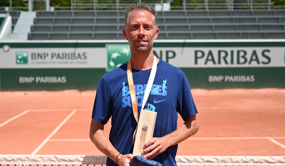 40 ans messieurs : Florian Dambes, une première au combat | Fédération française de tennis