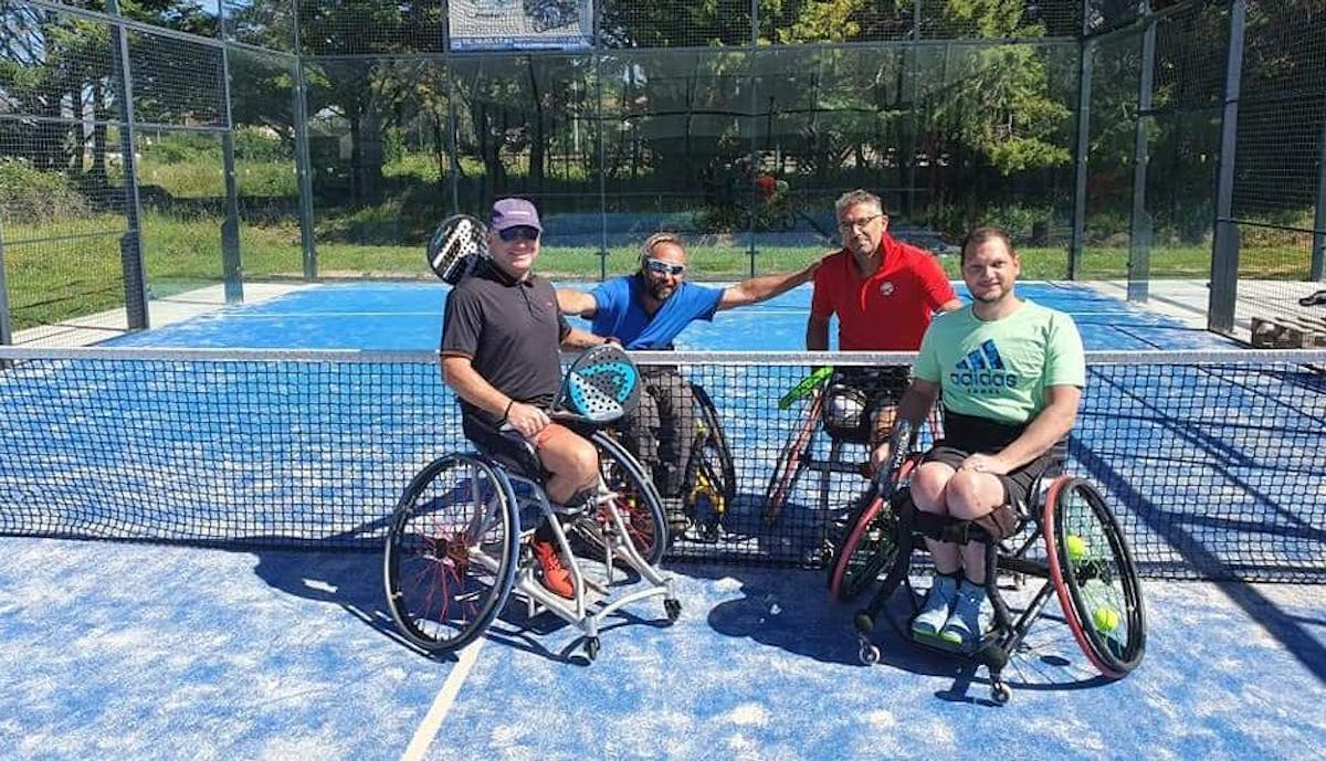 Carré padel : découvrez le padel fauteuil ! | Fédération française de tennis