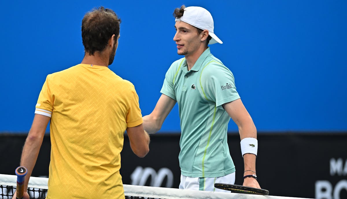 Open d'Australie : Humbert, Mannarino et Couacaud, tiercé gagnant | Fédération française de tennis