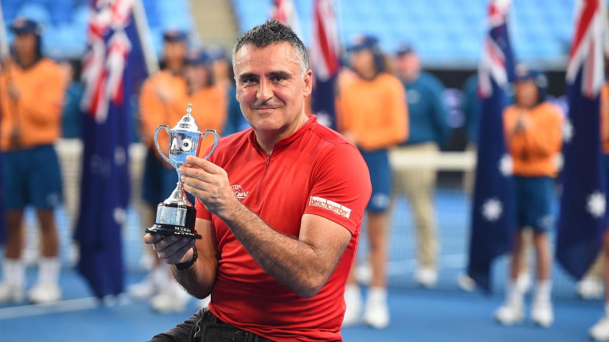 Open d’Australie : Houdet, “il me faudra une troisième fois…“ | Fédération française de tennis