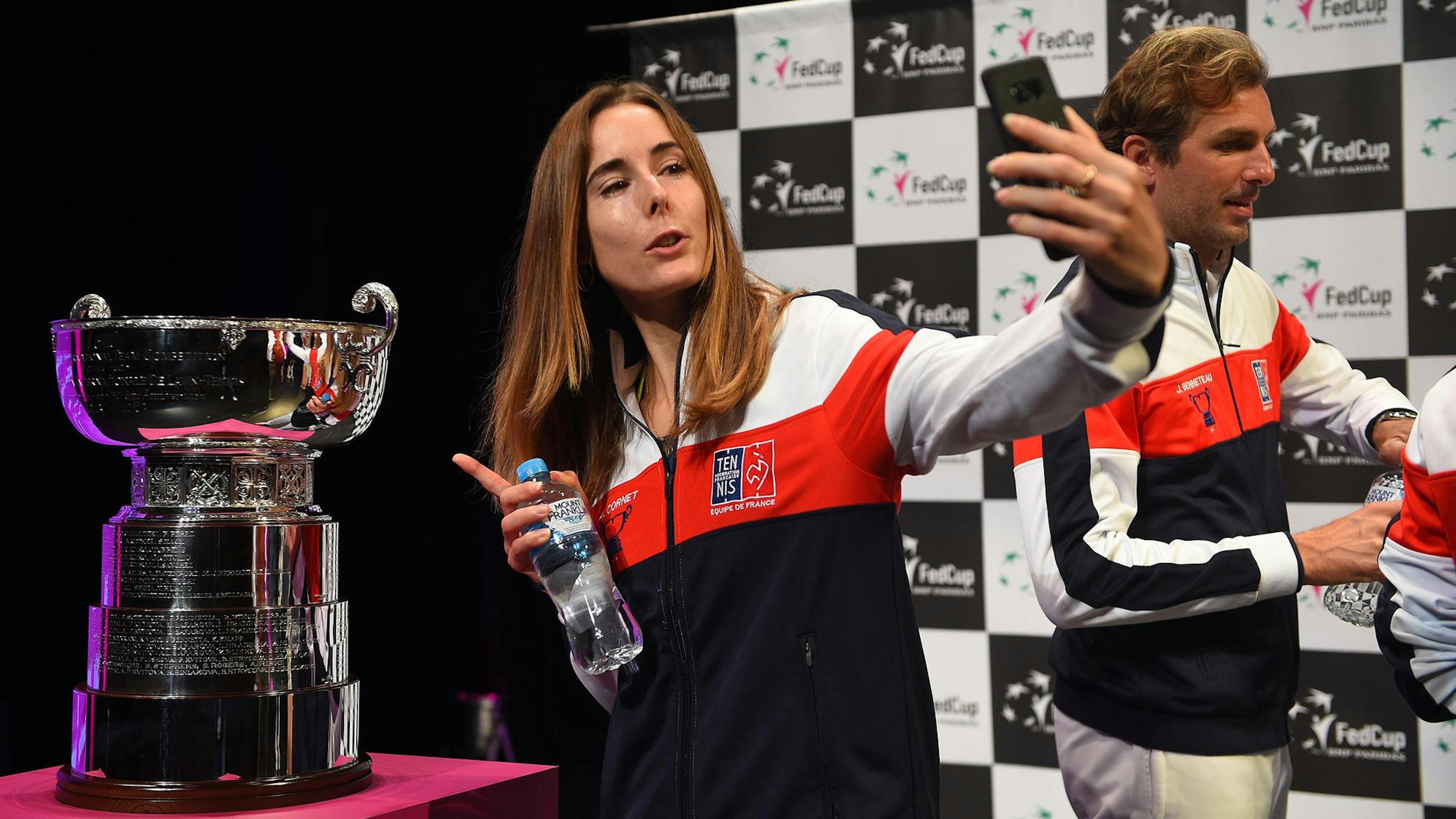 Alizé a mérité sa coupe et son selfie !