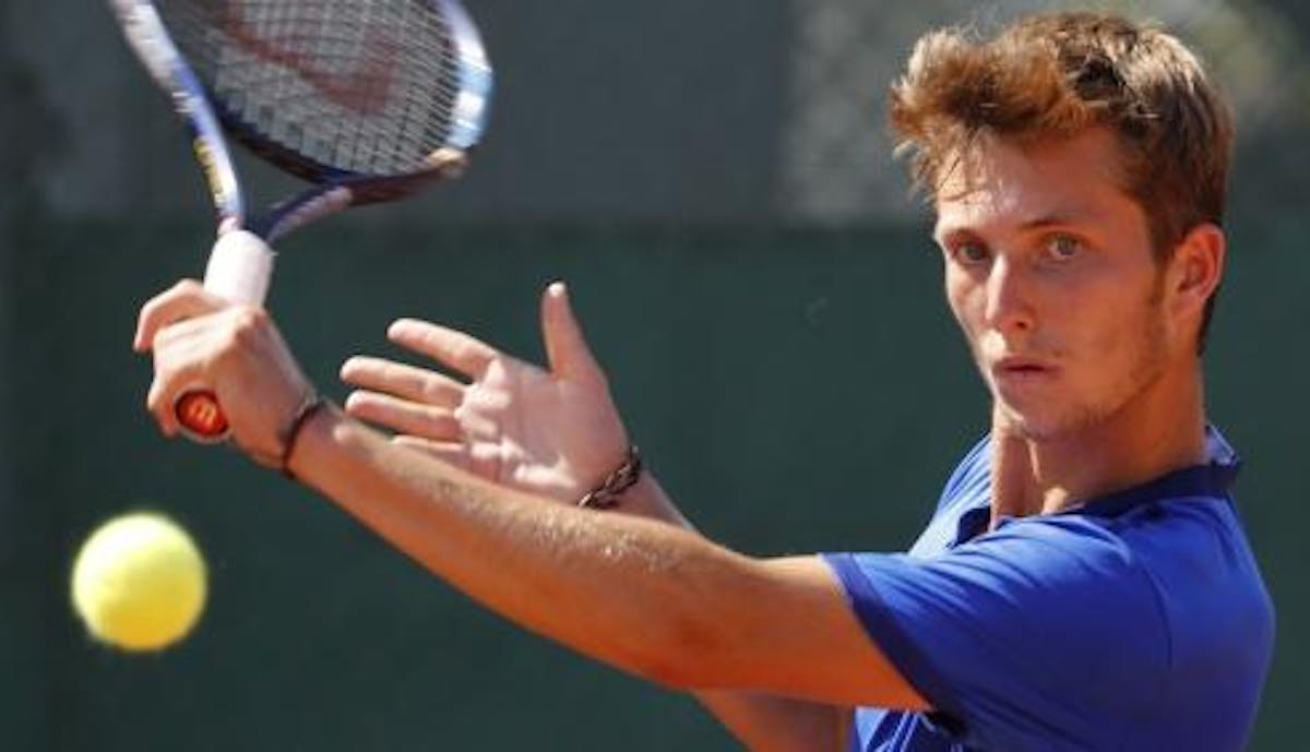 Corentin Moutet, vice-champion d&#039;Europe 17/18 | Fédération française de tennis