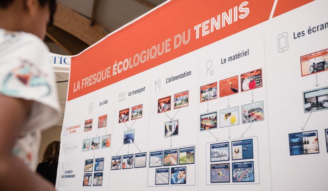 La Fresque Écologique du Tennis s’invite au Rolex Paris Masters | Fédération française de tennis