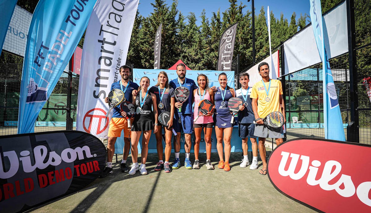 La logique...et une première au FFT Padel Tour Aix-en-Provence | Fédération française de tennis