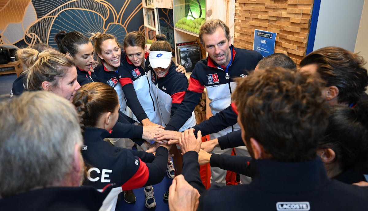 Billie Jean King Cup - France / Pays-Bas : Un jour avec les Bleues #5 | Fédération française de tennis