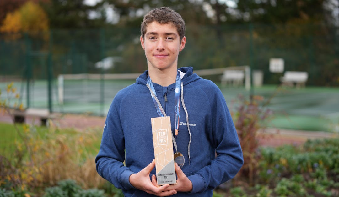 13-14 ans : Alexis Berquier, la surprise du chef | Fédération française de tennis