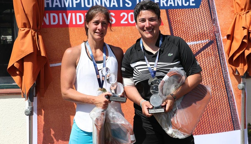 35 ans dames : Delobelle première ! | Fédération française de tennis