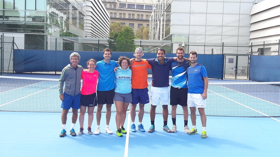 Sourds-malentendants : le groupe France en stage au CNE | Fédération française de tennis