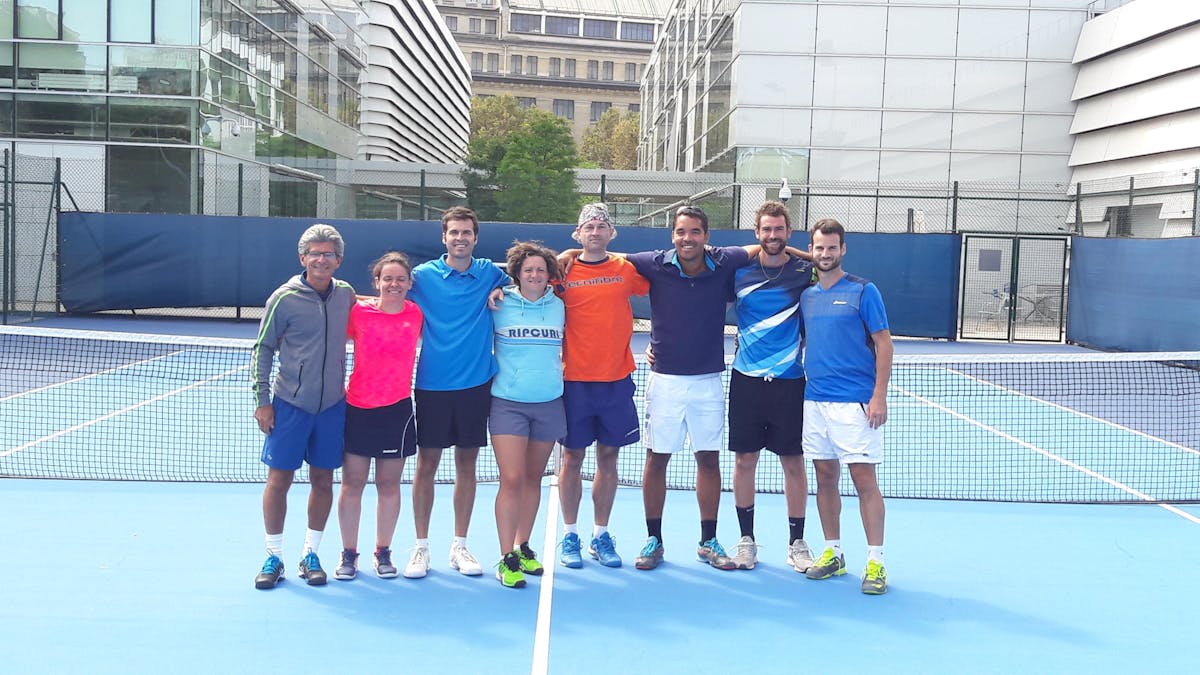 Sourds-malentendants : le groupe France en stage au CNE | Fédération française de tennis