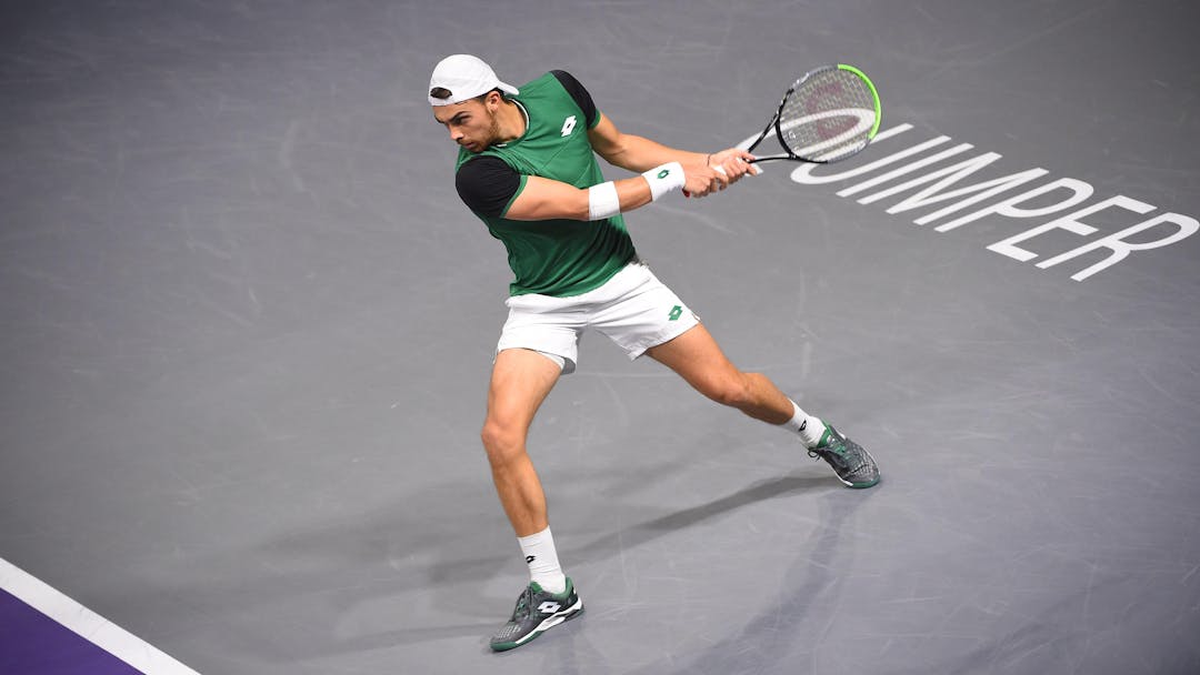 Benjamin Bonzi en demi-finales de l'Open de Quimper diffusé sur FFT TV | Fédération française de tennis